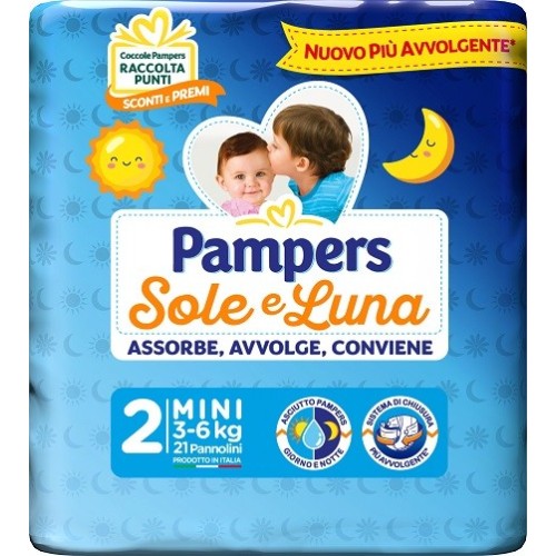 PAMPERS SOLE E LUNA MINI 21 PZ