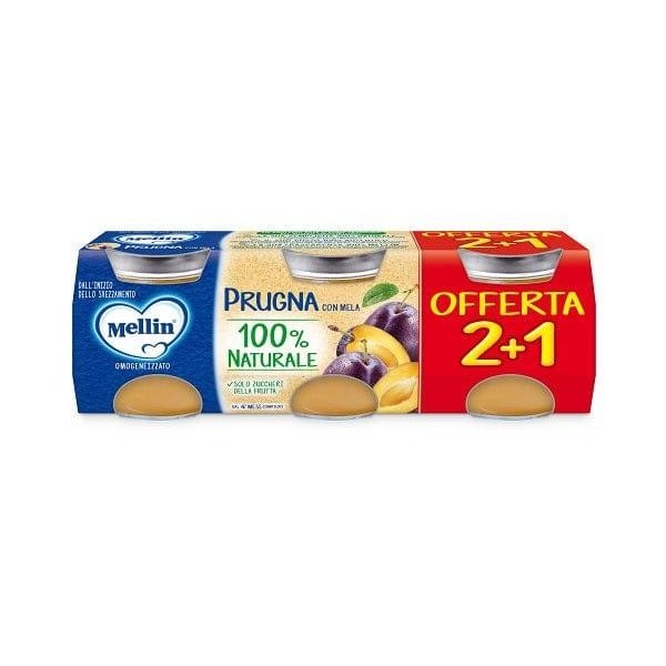 MELLIN OMOG PRUGNA 3PZ 100G