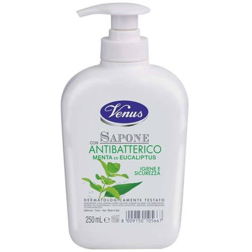 VENUS SAPONE LIQUIDO MANI ANTIBATTERICO MENTA ED EUCALIP