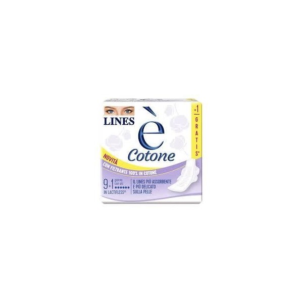 LINES E' COTONE ALI 9+1PZ