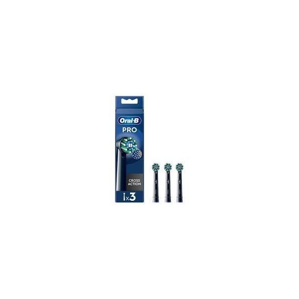 ORALB PW REFILL CROSS BLACK3PZ