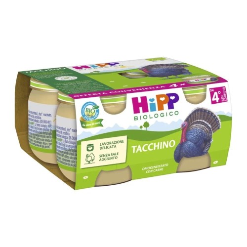 HIPP BIO OMOG TACCHINO 4X80G