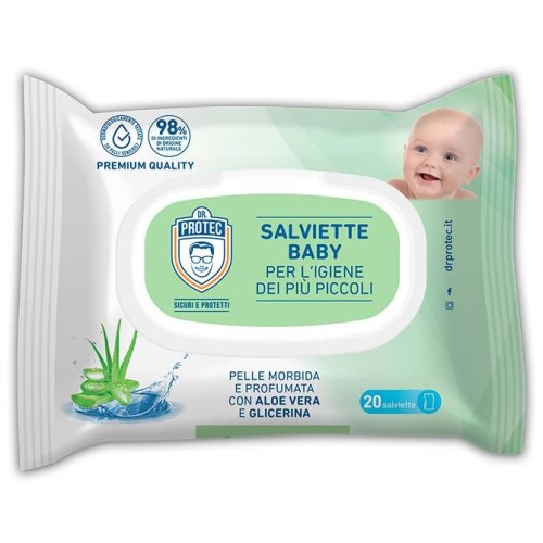 DR PROTEC SALVIETTINE BB CM ALOE 20PZ